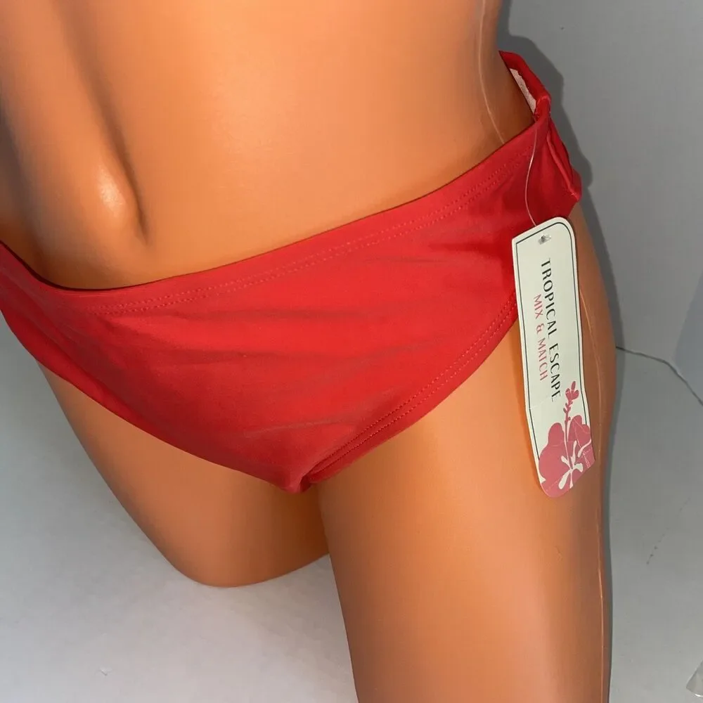 Tropical Escape Bikini Mix-And-Match Size 14 Melon‎